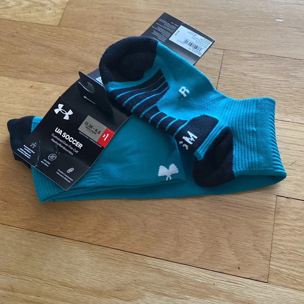 New UA Soccer Cushioned Over-The-Calf   Sportswear socks